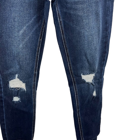 KanCan Women's High Rise Jeans - Dark Blue no tags, worn 2x like new - Picture 3 of 16